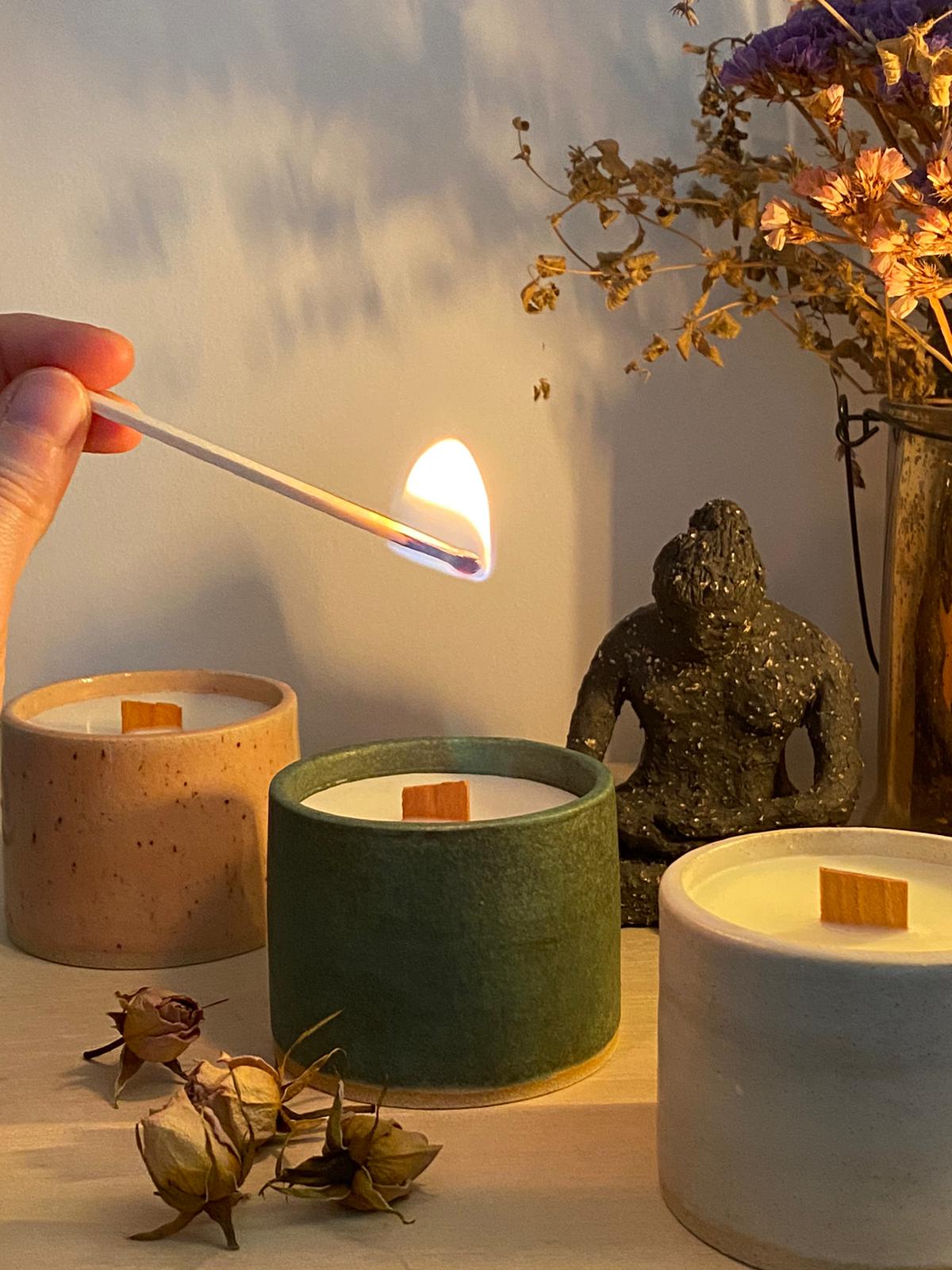 Ceramic Aromatherapy Candle