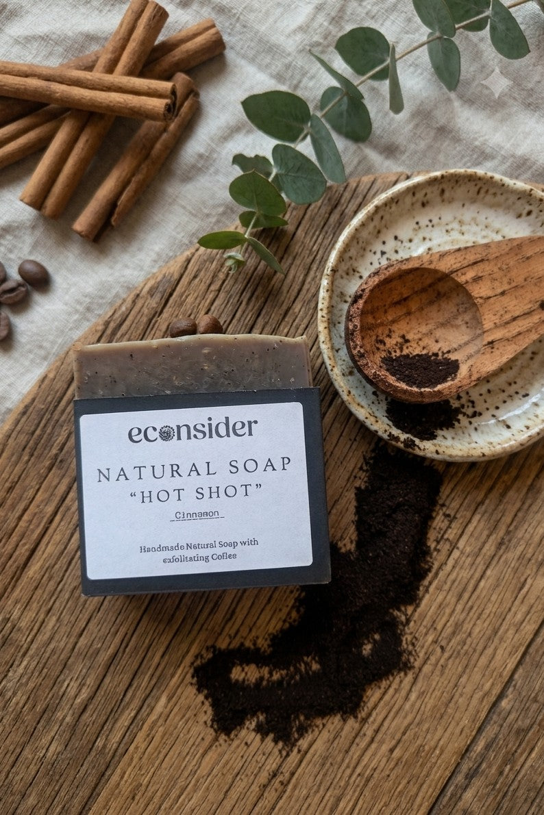 Natural Exfoliating Coffee Soap