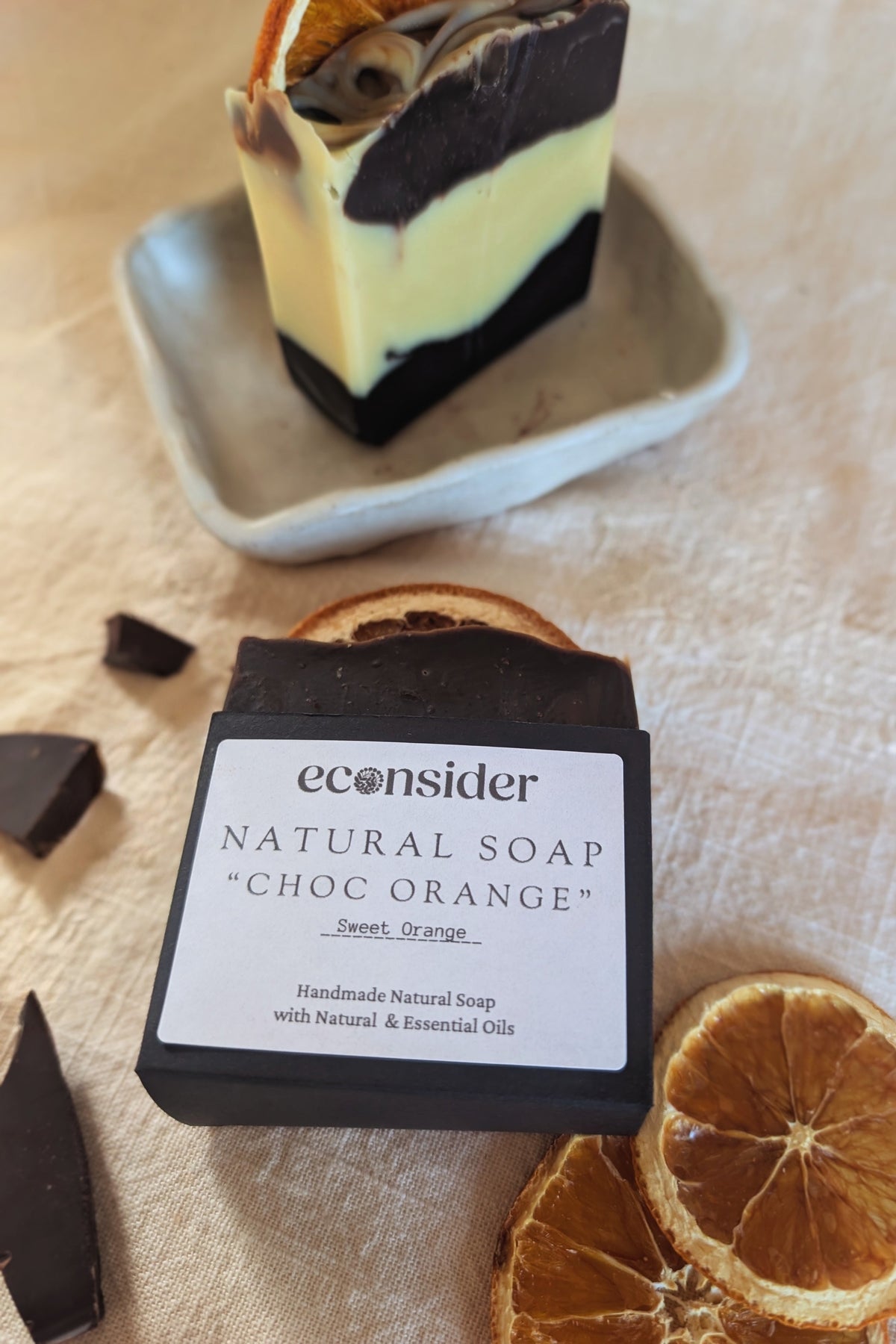 Natural Soap - Choc Orange